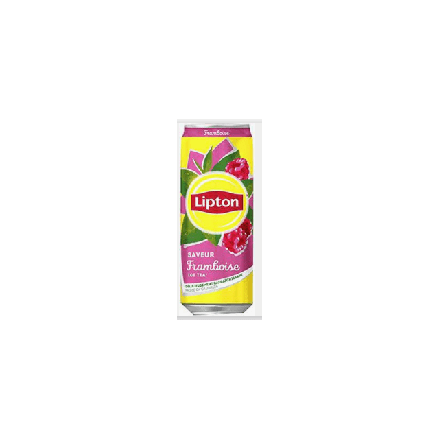 Ice tea framboise slim 33CL