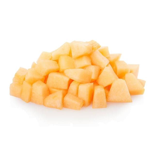 Cantaloupe melon chunks CAL 2/5 Lb