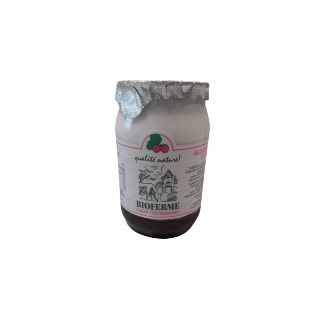 Yaourt framboise Bio Bioferme