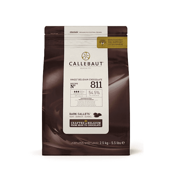 Dark chocolate 811 54.5% Callebaut