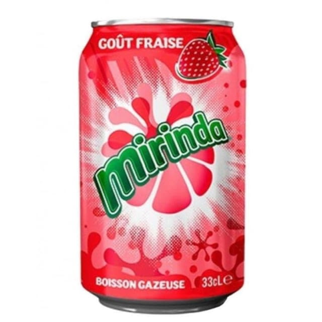 Mirinda fraise 33CL