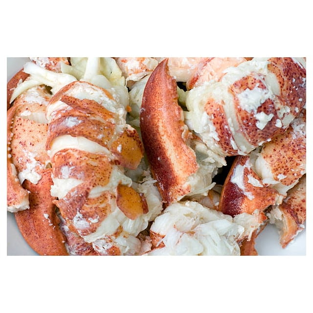 Freshly and cooked lobster meat Pre-ordered