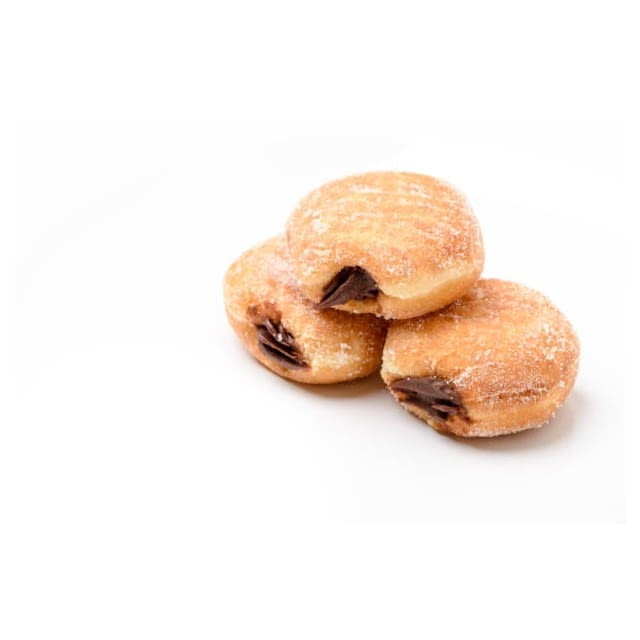 Beignet aux chocolat et noisette surgelé