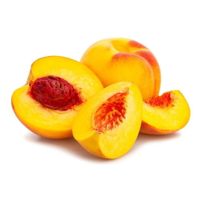 Yellow peaches