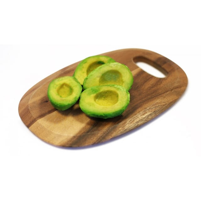 Frozen avocado halves