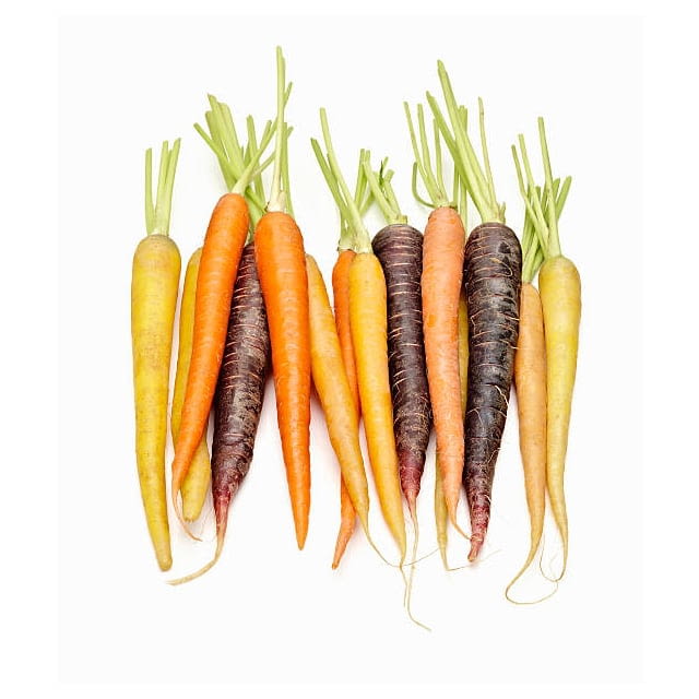 Mixed heritage carrots