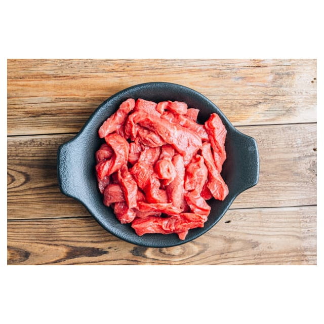 Beef stroganoff strips