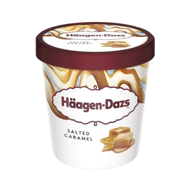 Caramel au beurre salé Haagen Dazs