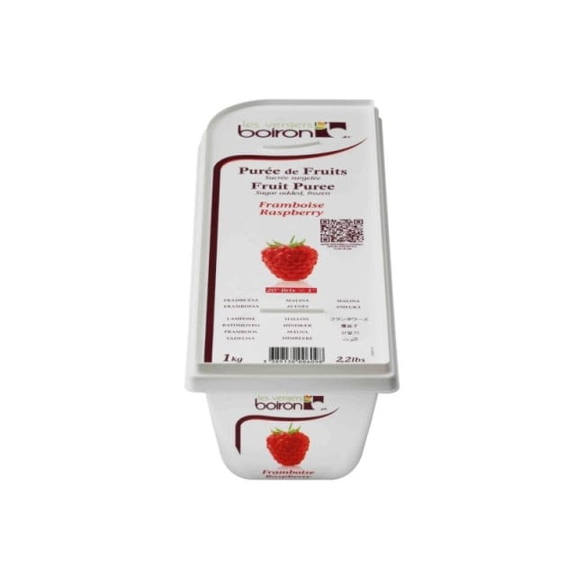 Purée de framboises sucrée Boiron surgelé