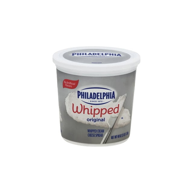 Whipped cream cheese Philadelphia