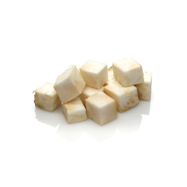 Diced celeriac