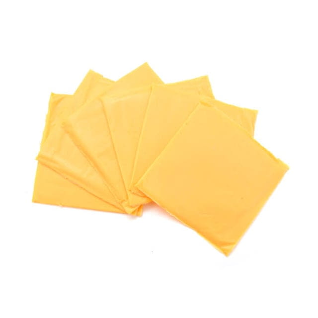 Sliced American cheese CAL 120CT