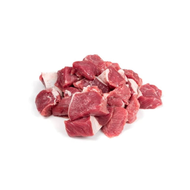 Halal goat cubes Average weight 15/22Lb