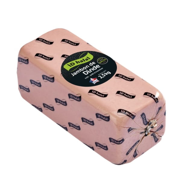 Rouge de dinde en bloc ID halal